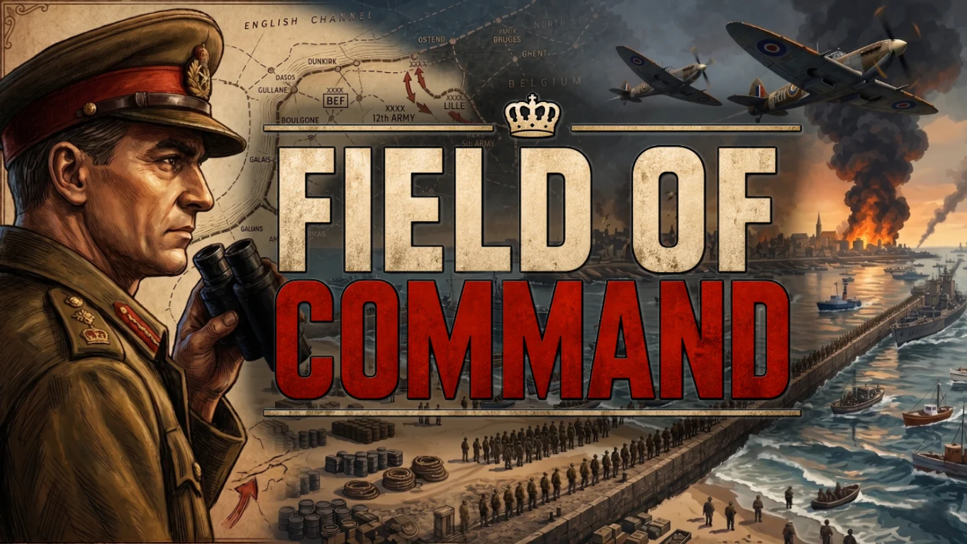 Field of Command key art for the campaign in France in 1940